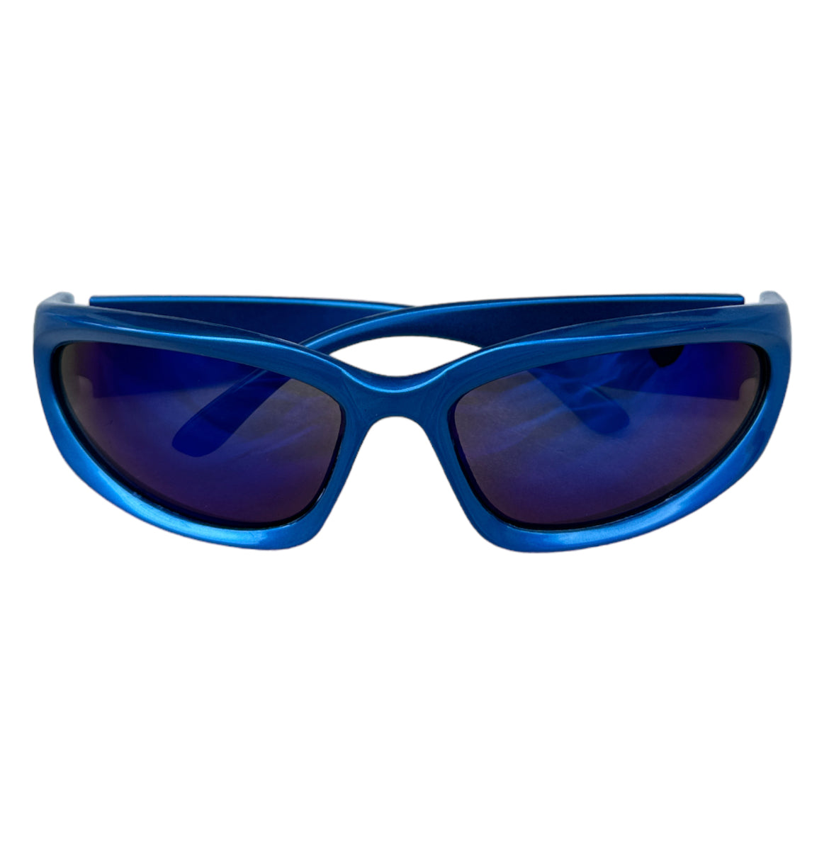 Retro 90βs Sport Sunglasses in Blue