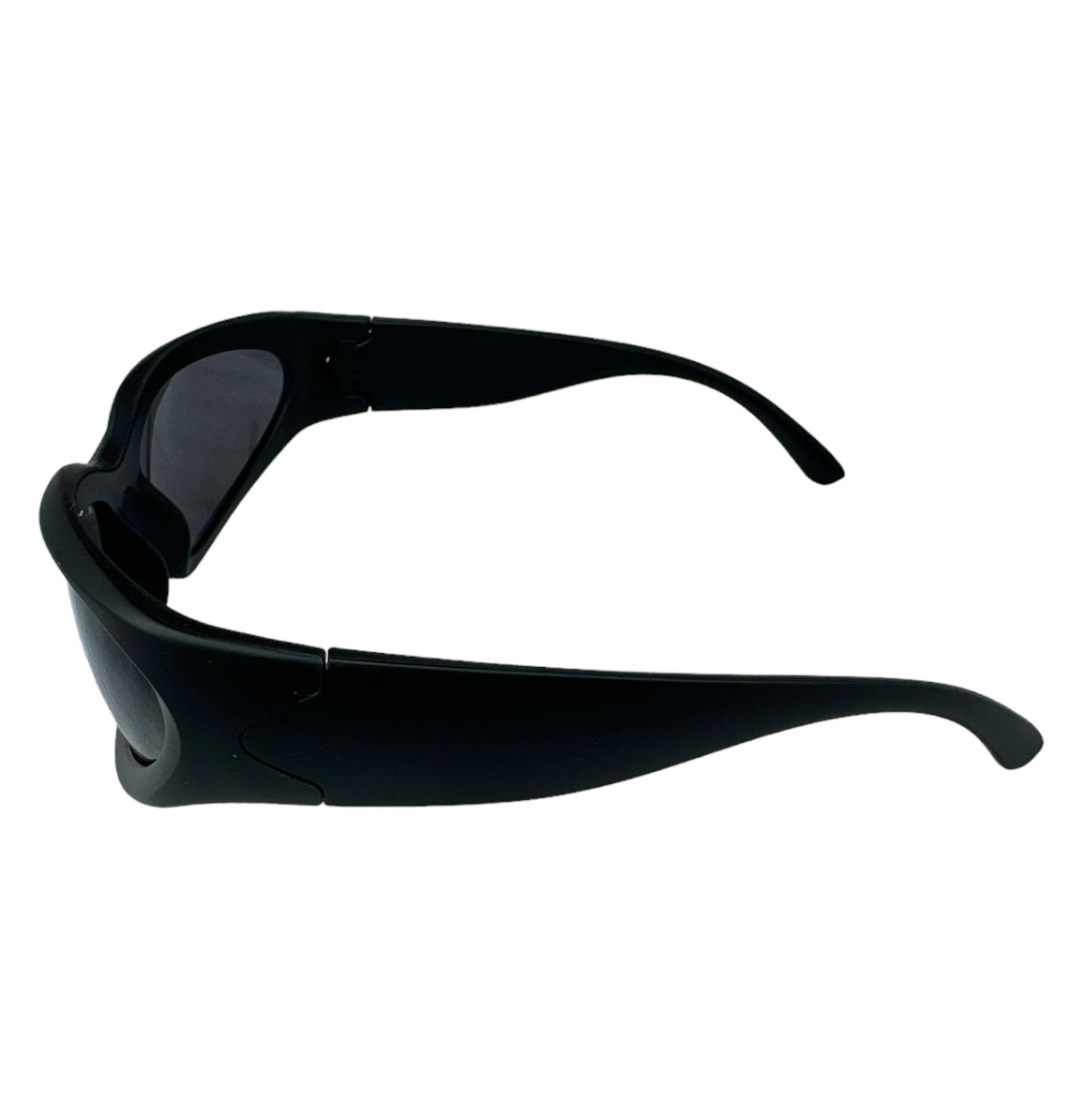 Retro 90βs Sport Sunglasses in Black