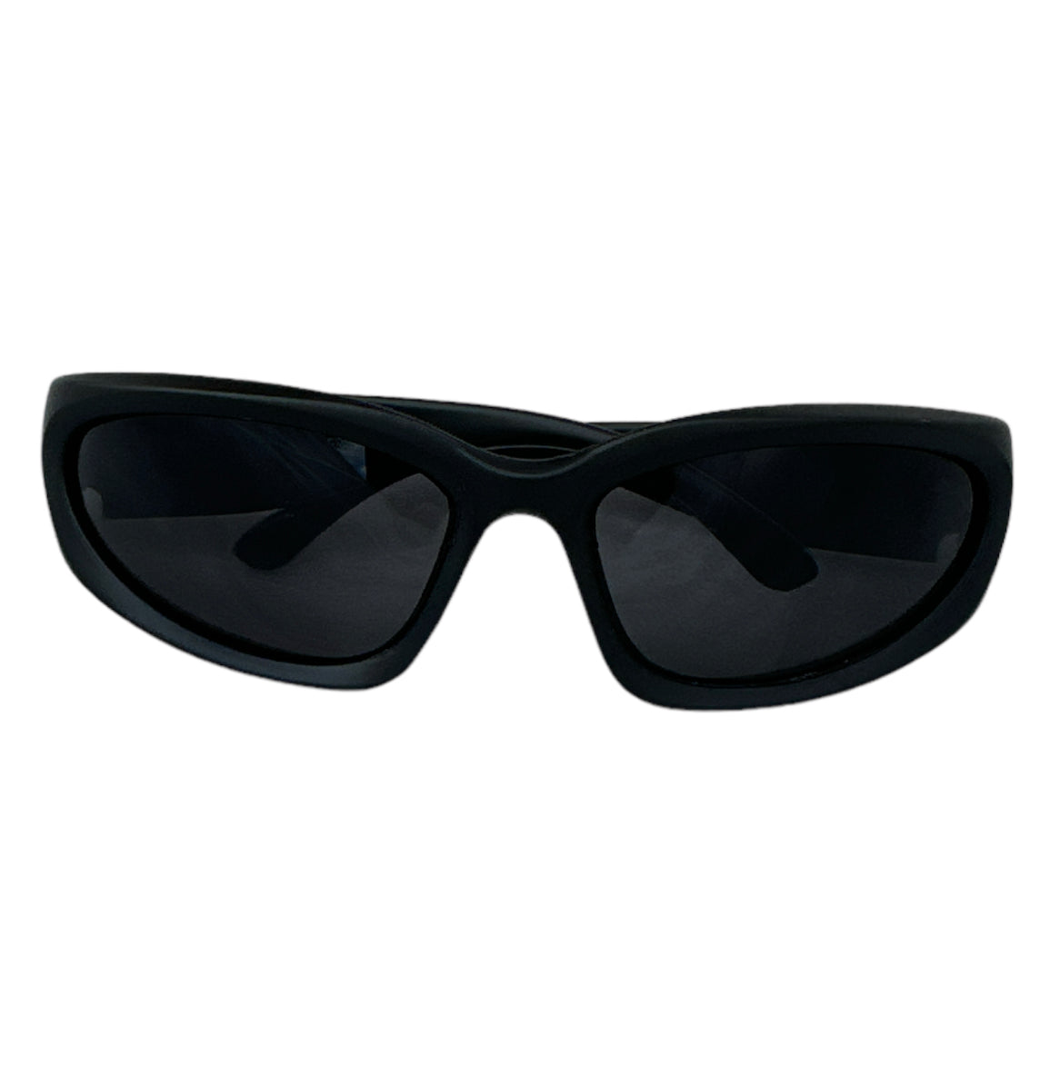 Retro 90βs Sport Sunglasses in Black