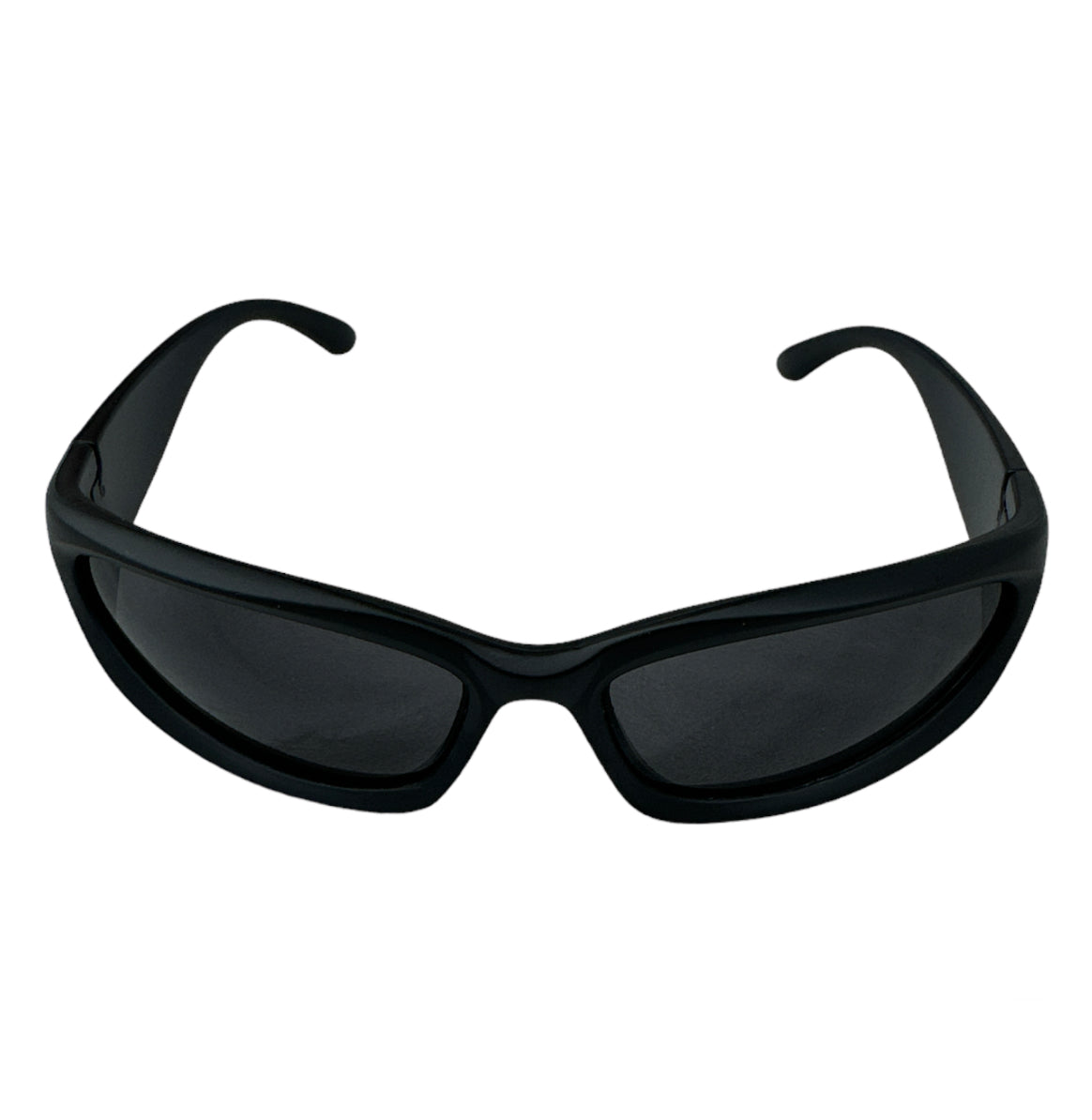 Retro 90βs Sport Sunglasses in Black