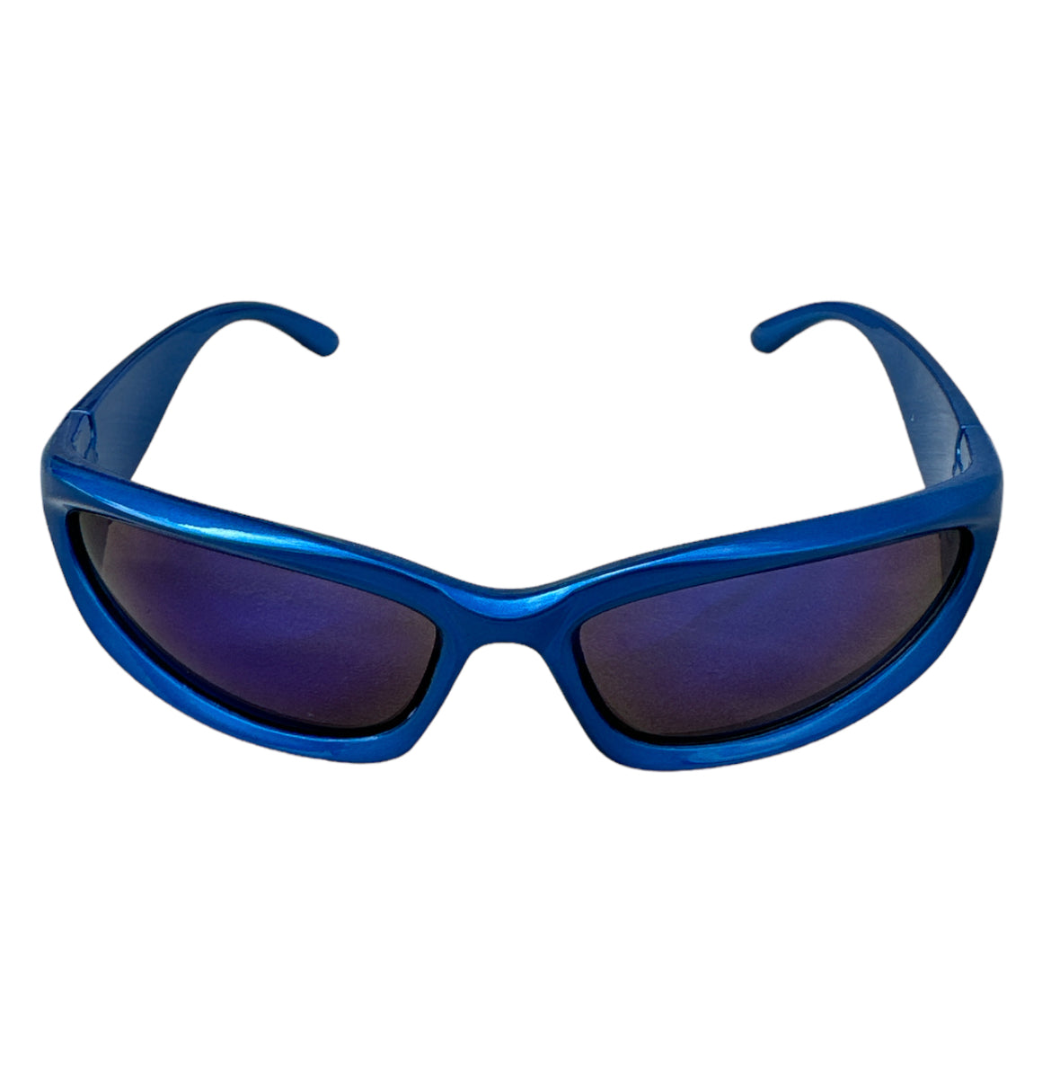 Retro 90βs Sport Sunglasses in Blue