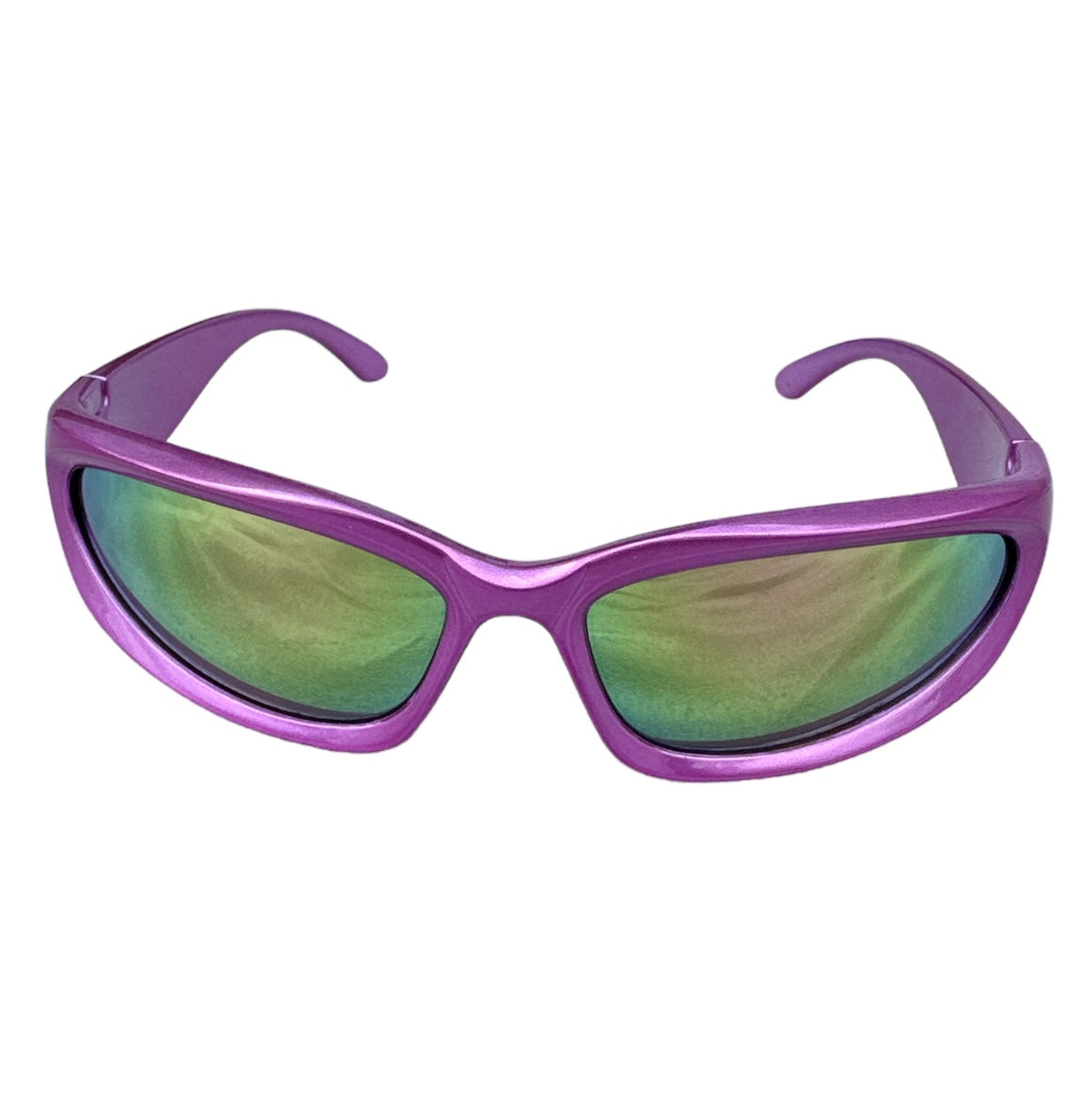 Retro 90βs Sport Sunglasses in Purple