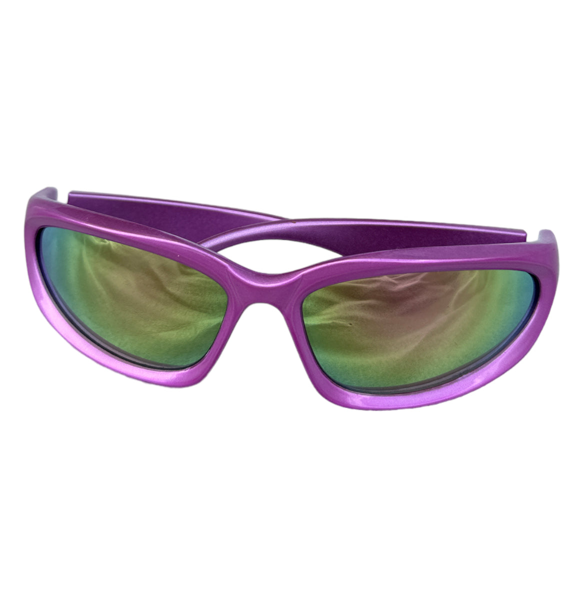 Retro 90βs Sport Sunglasses in Purple