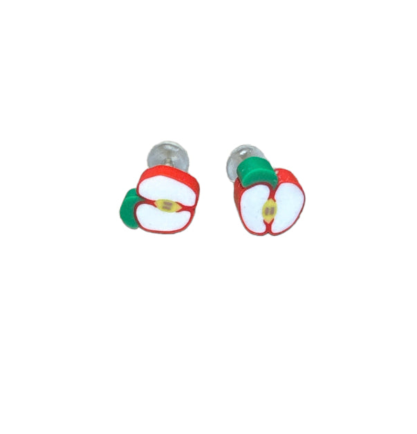Apple Ear Studs