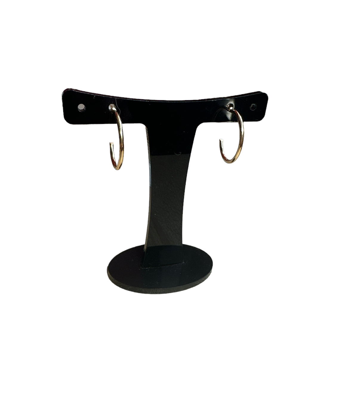 Gold Hoop Earrings 19mm
