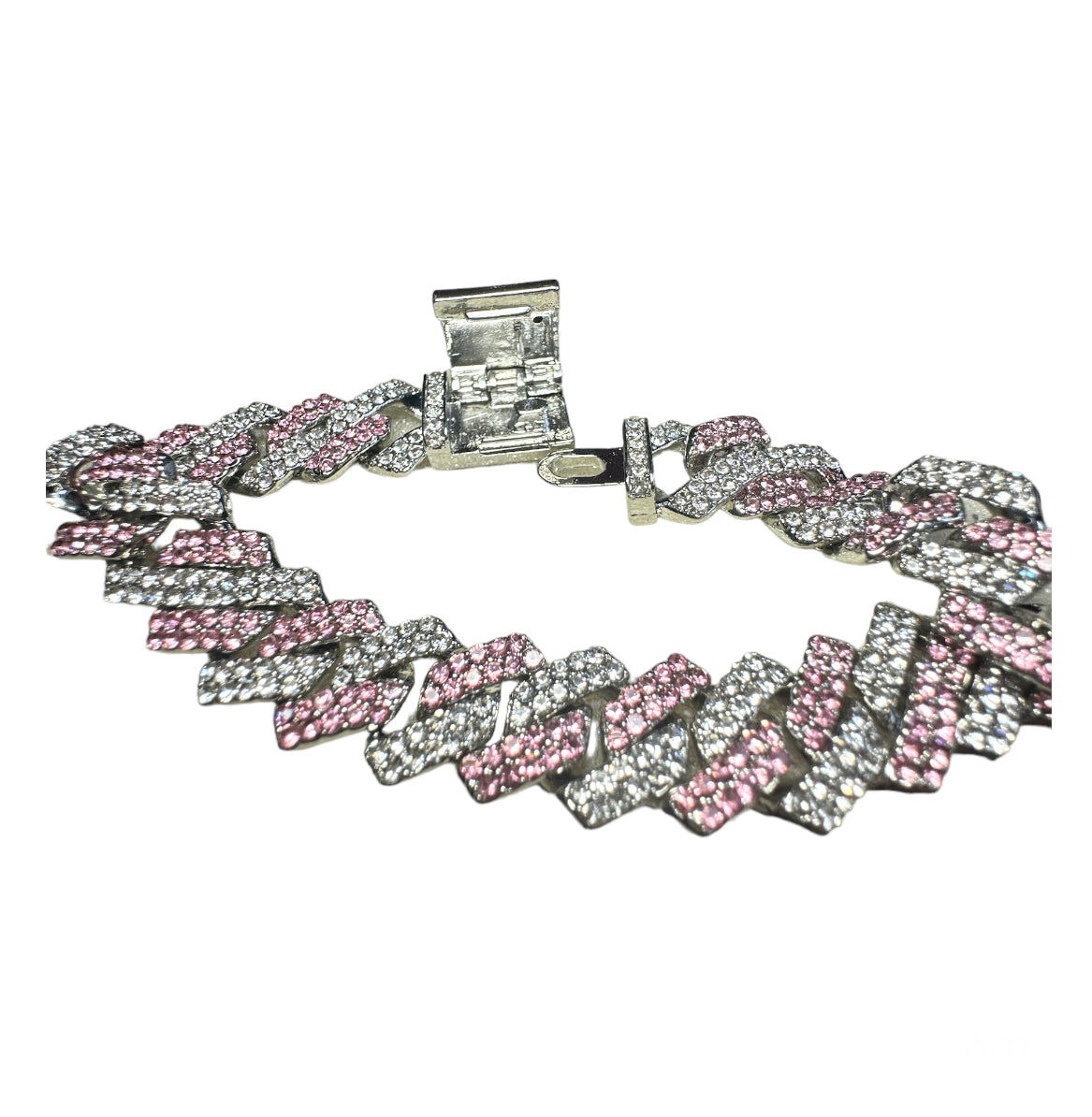 Pink Diamonds Bracelet CZ