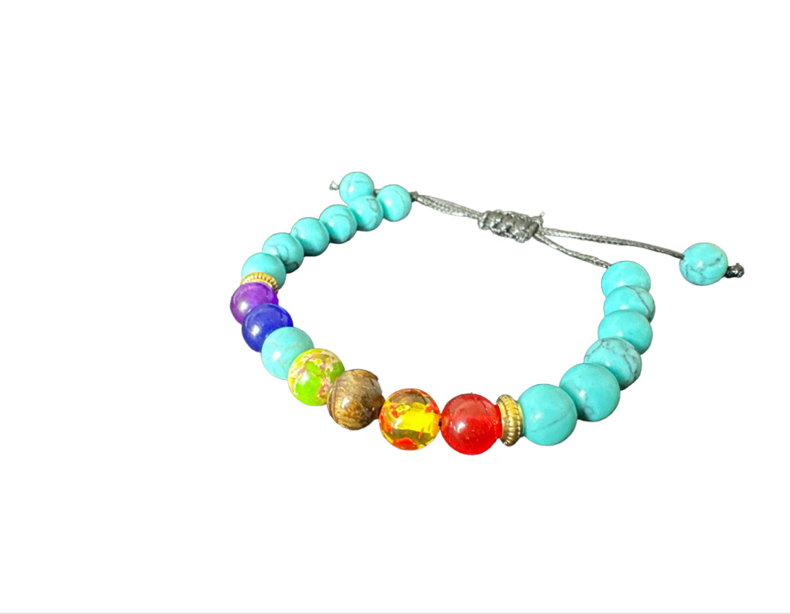Cyan Chakra Bracelet