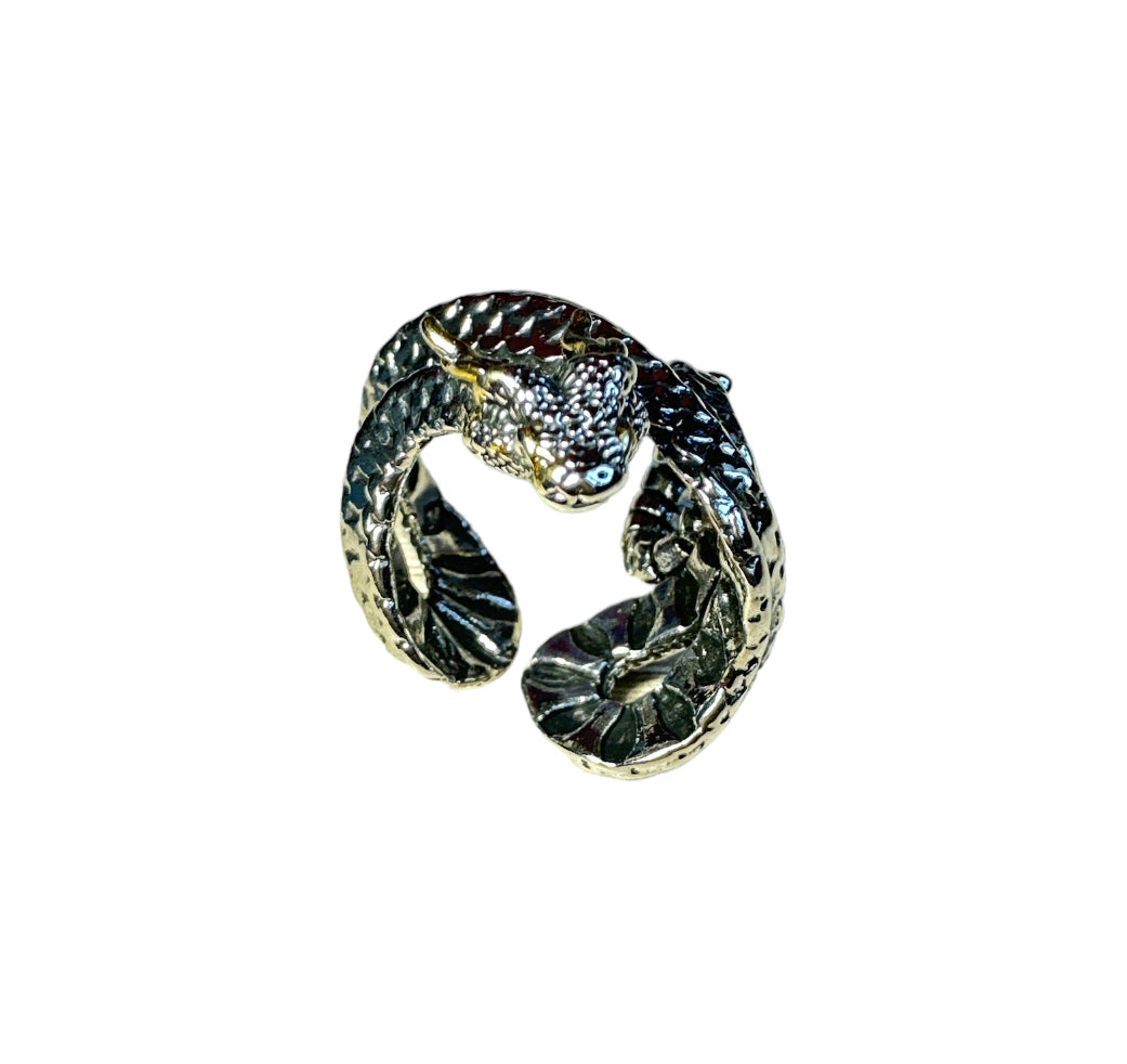 Silver Snake Ring