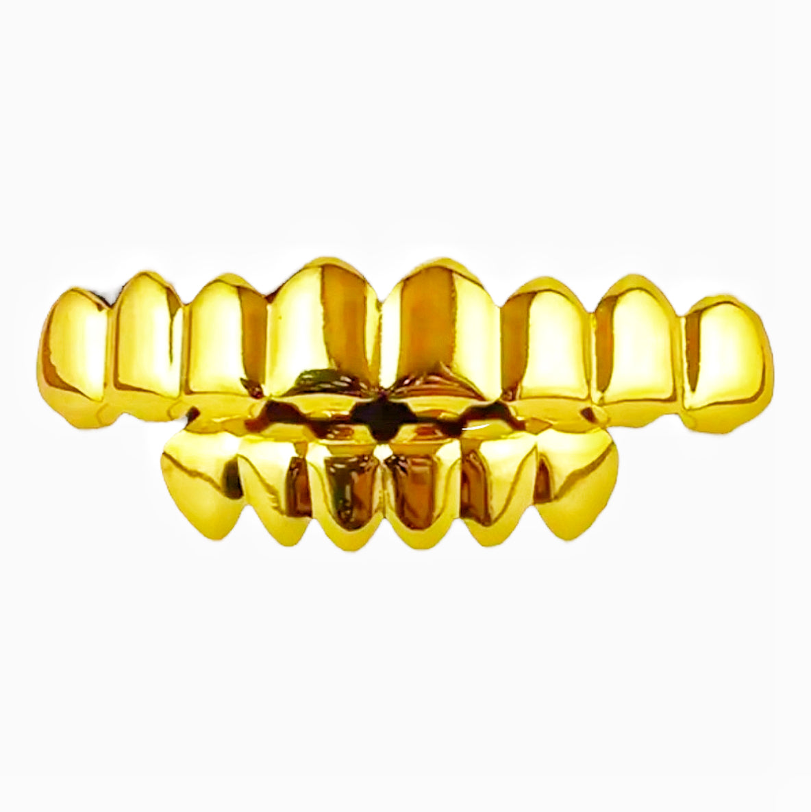 Gold Teeth Grills Set (Top and Bottom)