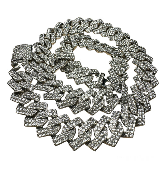 Diamond Cuban Link CZ Necklace