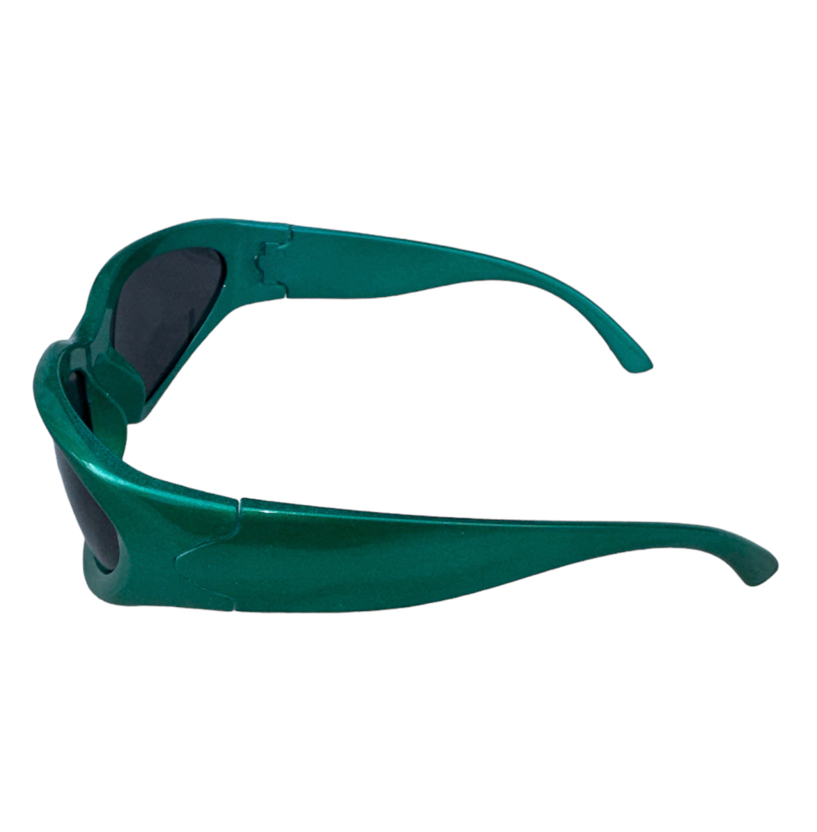 Retro 90’s Sport Sunglasses in Green