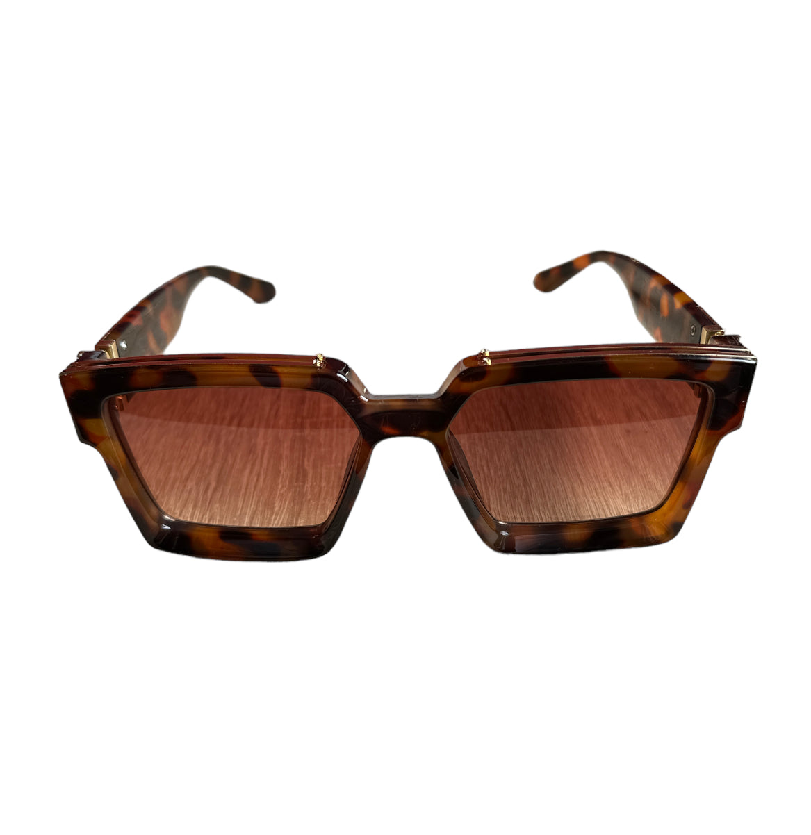 Tobacco Custom Square Sunglasses