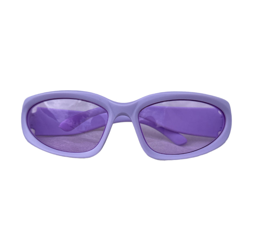 Retro 90’s Sport Sunglasses in Violet
