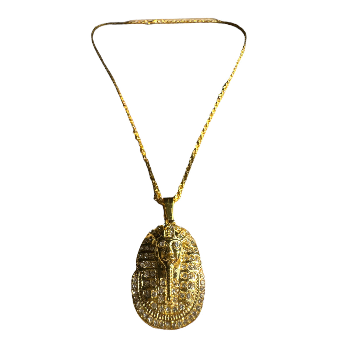 Tutankhamun Necklace CZ Diamonds