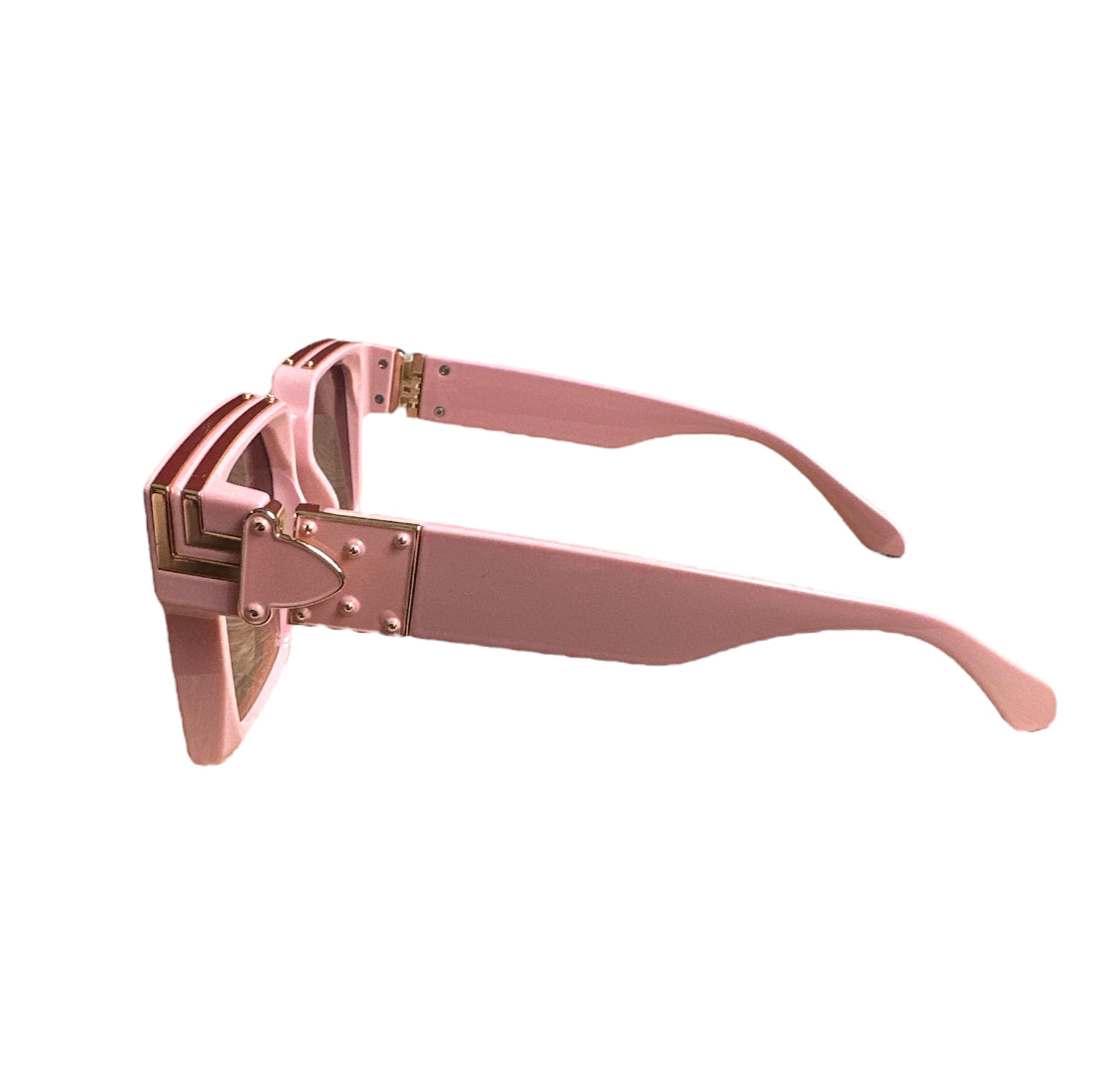 Pink Gradient Custom Square Sunglasses