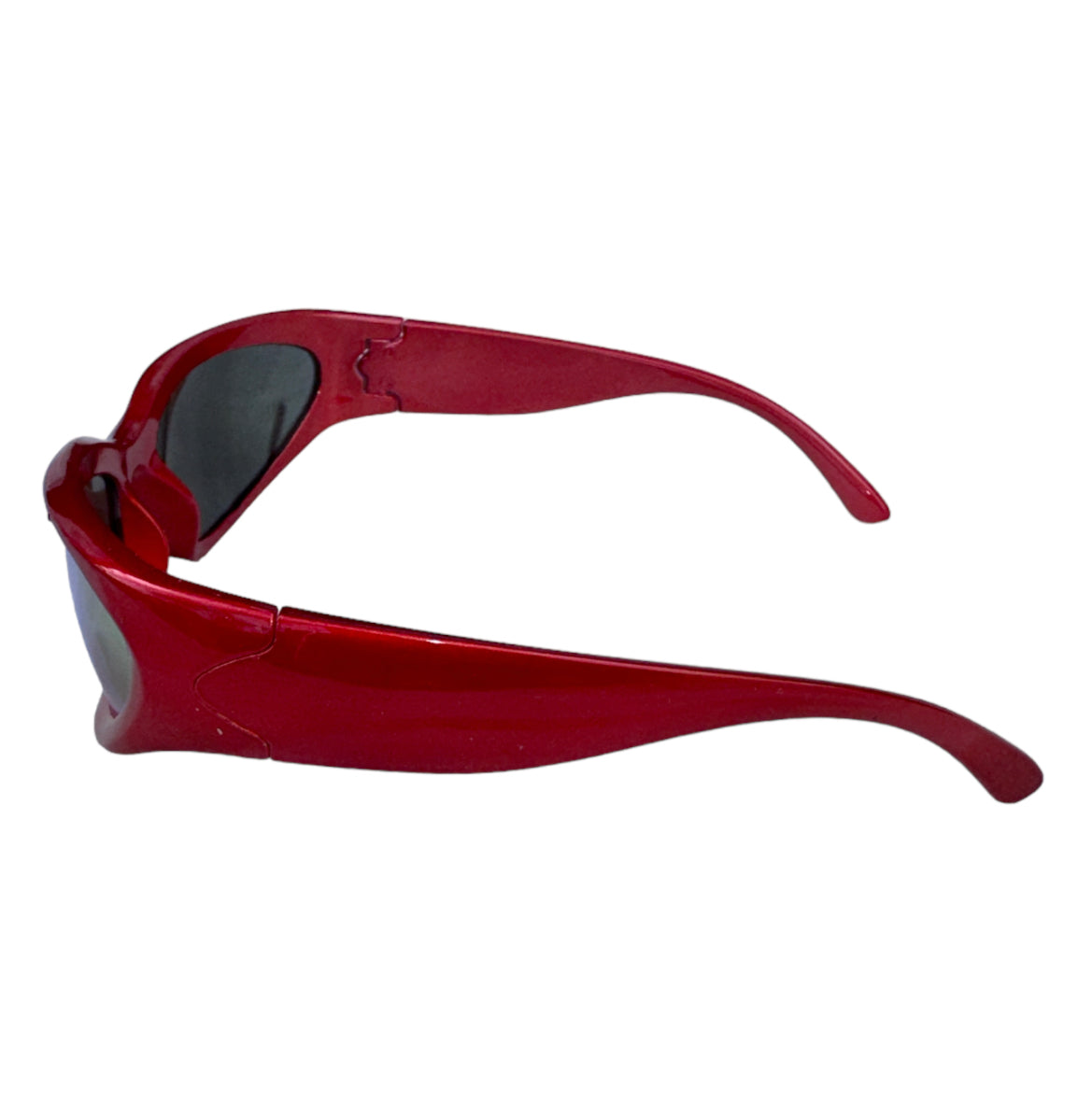 Retro 90’s Sport Sunglasses in Red