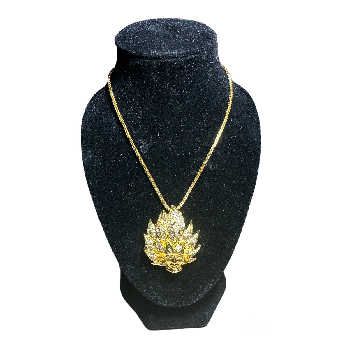 Gold Super Saiyan Necklace