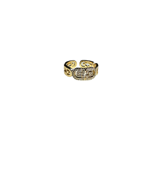 Women’s Gold CZ Ring