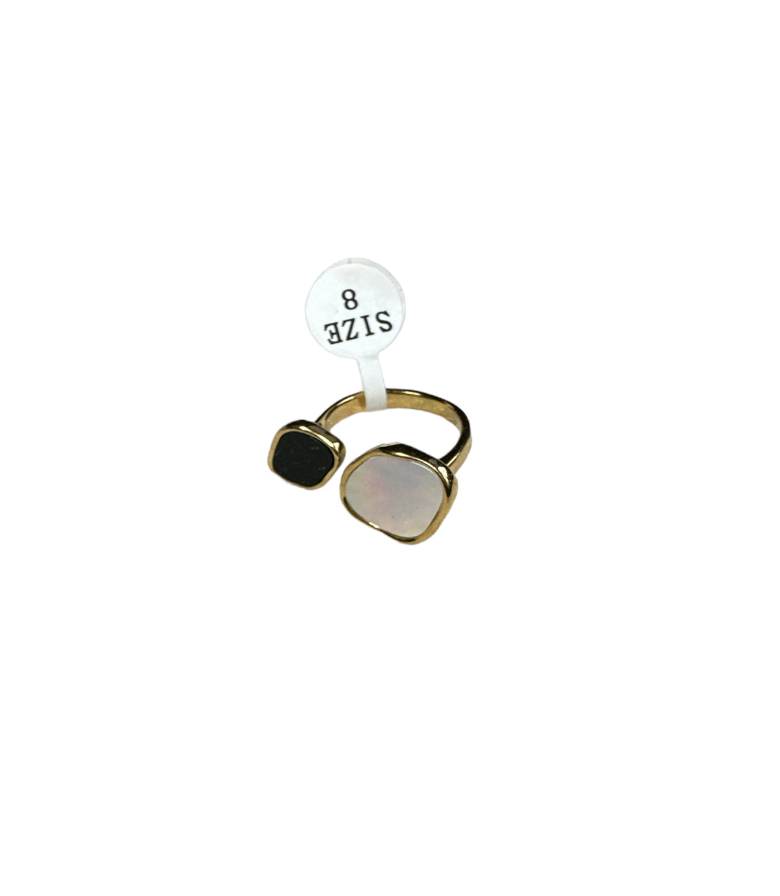 Women’s Gold Rainbow Pearl Ring