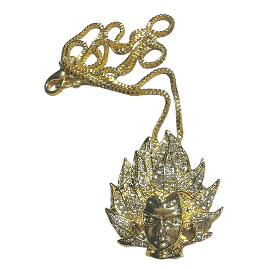 Gold Super Saiyan Necklace