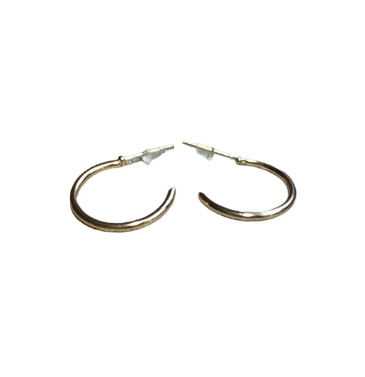 Gold Hoop Earrings 16mm