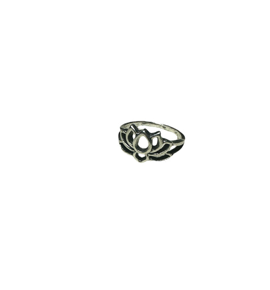 Women’s Silver Ring Lotus