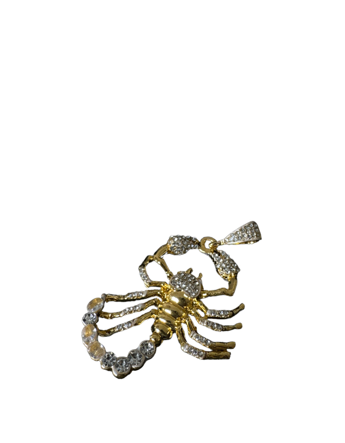 Gold Scorpion Pendant