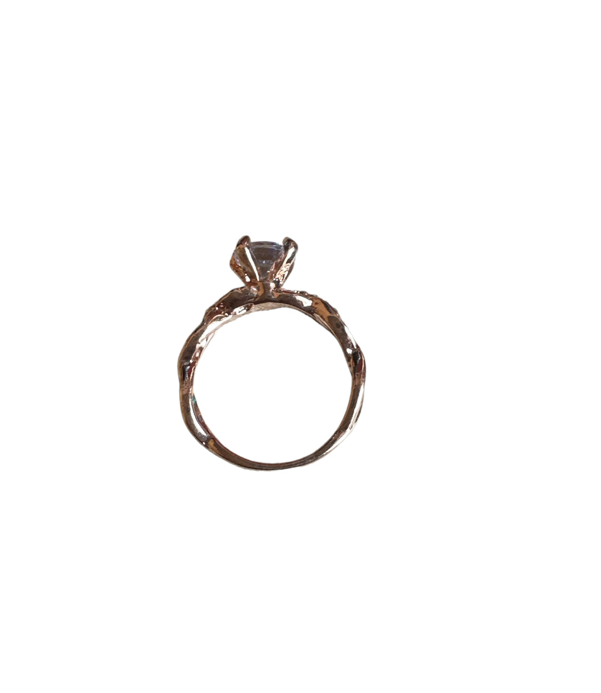 Rose Gold CZ Ring