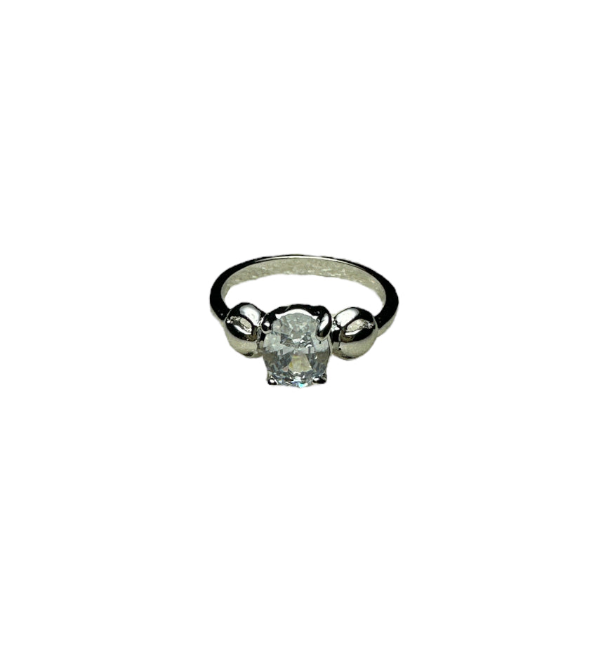 Women’s Silver CZ Ring