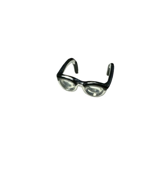 Silver Glasses Ring