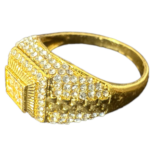 Gold CZ Ring