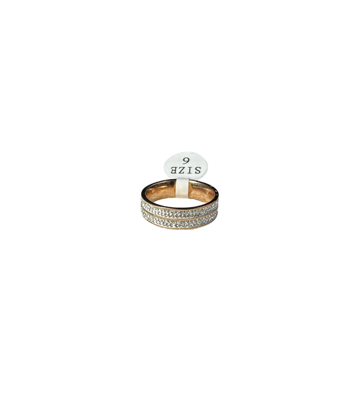 Women’s Rose Gold CZ Ring