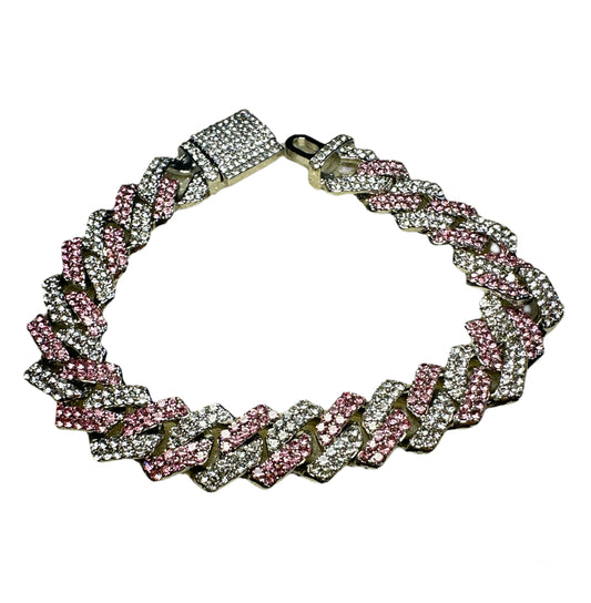 Pink Diamonds Bracelet CZ