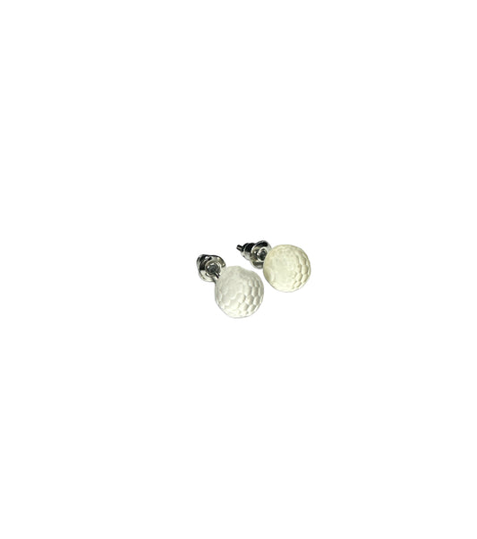 Clear Sphere Ear Studs