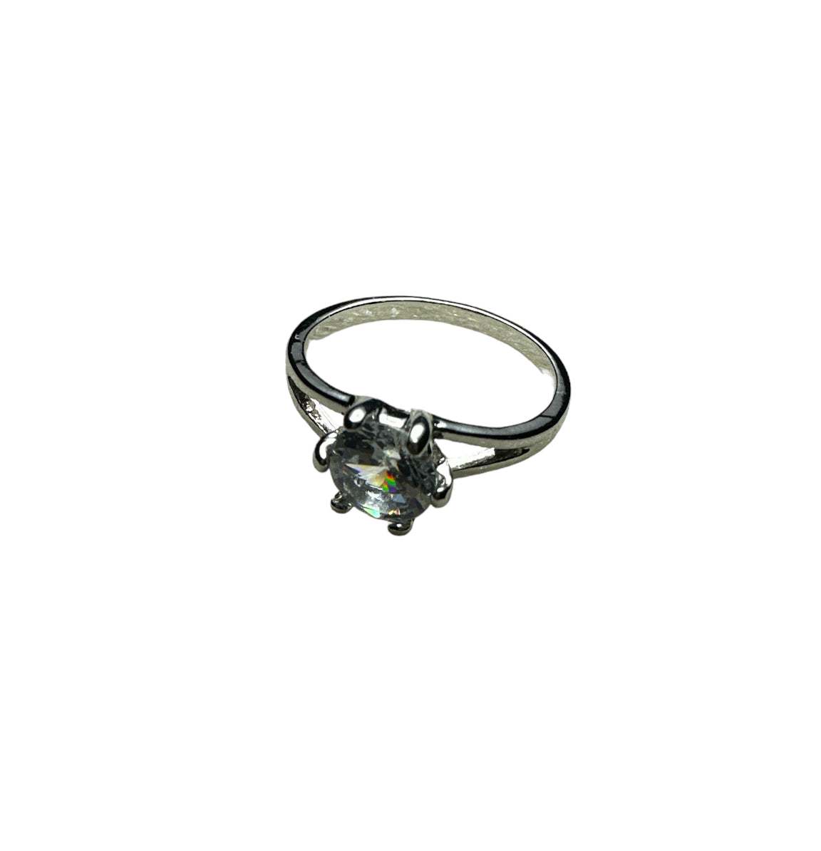 Women’s Silver CZ Ring