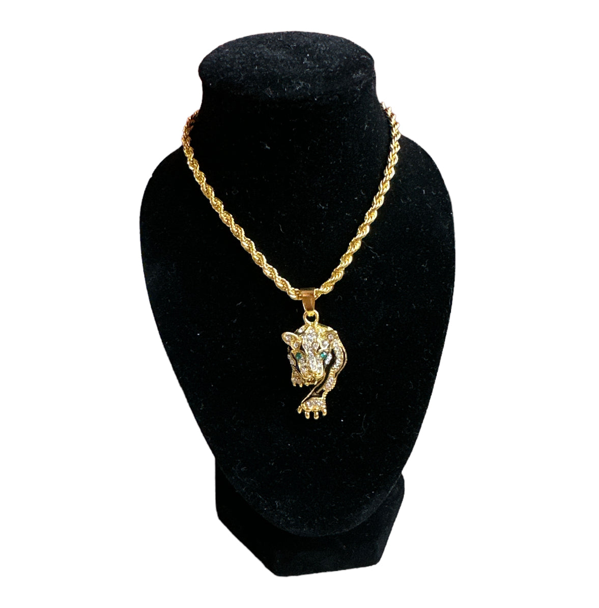 Gold Tiger Necklace