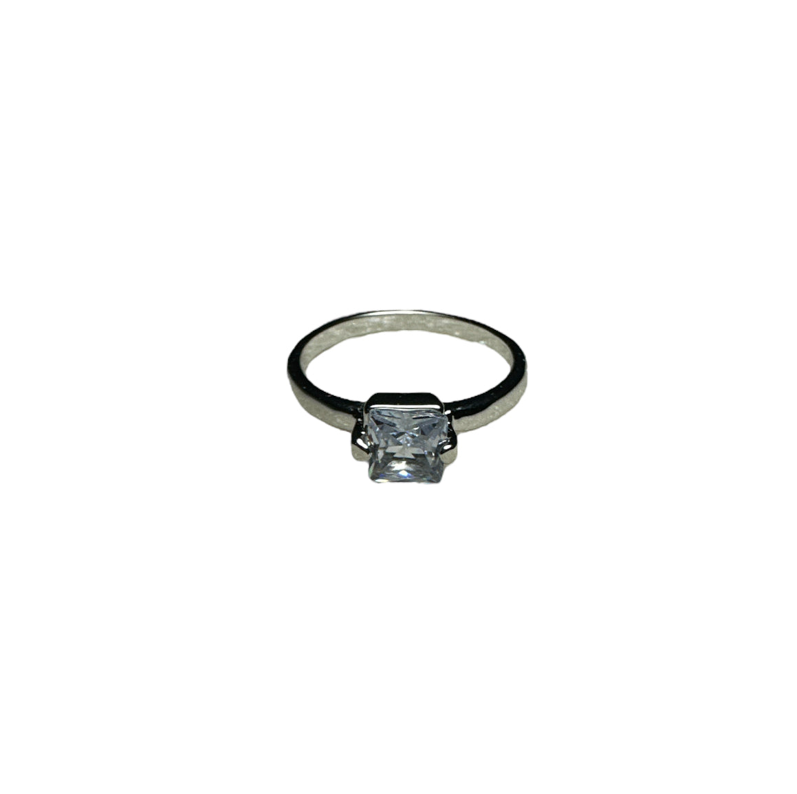 Women’s Silver CZ Ring