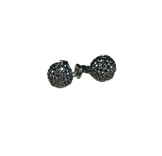 Dark Crystal Ball Ear Studs