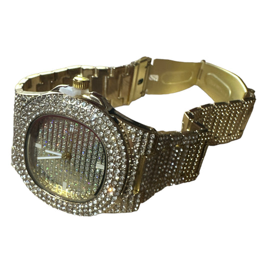 Gold Diamond Watch