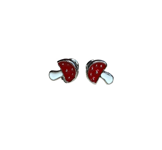 Mushroom Ear Studs